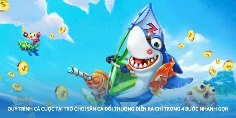 Ảnh minh họa: Quy trình cá cược tại trò chơi săn cá đổi thưởng diễn ra chỉ trong 4 bước nhanh gọn Ảnh minh họa: Quy trình cá cược tại trò chơi săn cá đổi thưởng diễn ra chỉ trong 4 bước nhanh gọn