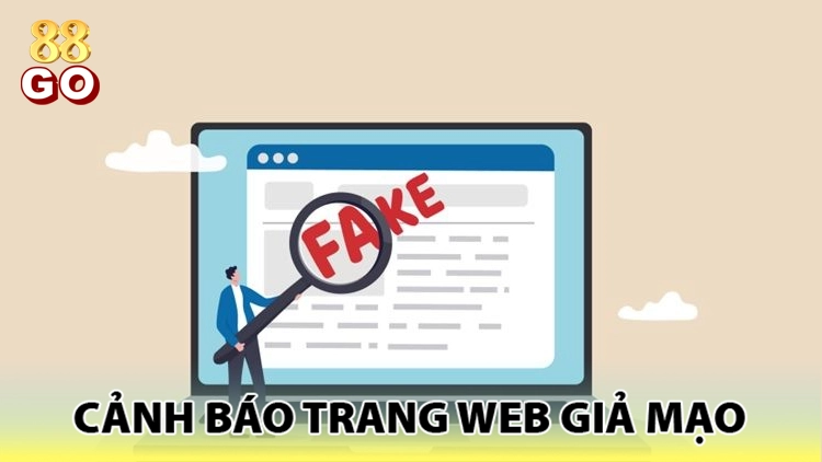 Cảnh báo trang web giả mạo