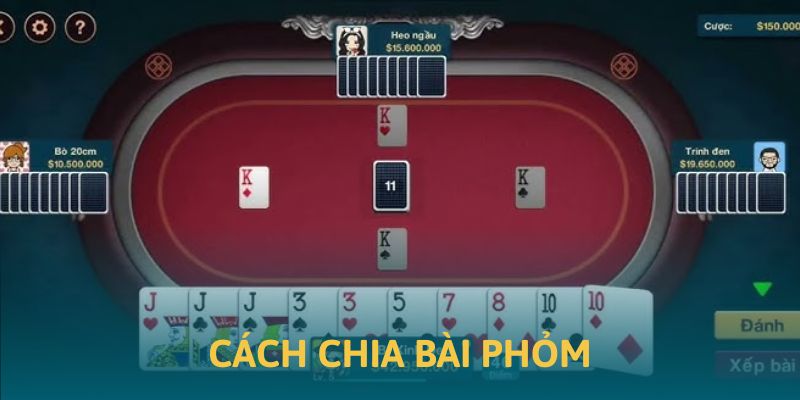 Ảnh minh họa cách chia bài trong tả lá 88GO Ảnh minh họa cách chia bài trong tả lá 88GO