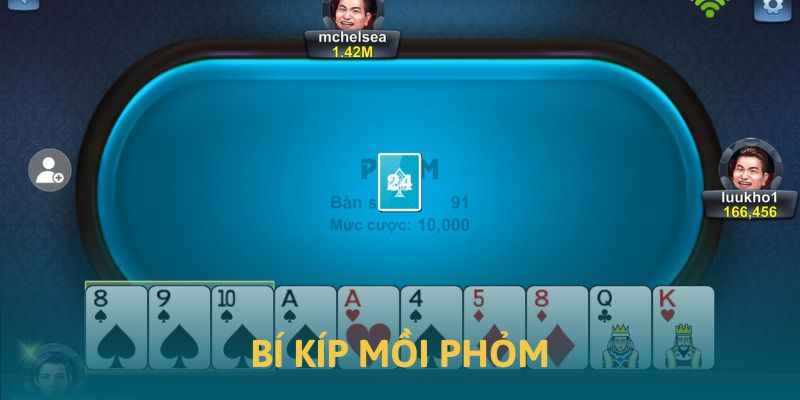 Ảnh minh họa bí kíp mồi phỏm Ảnh minh họa bí kíp mồi phỏm