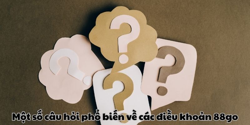 Ảnh minh họa: Một số câu hỏi thường gặp về chính sách tại 88GO Ảnh minh họa: Một số câu hỏi thường gặp về chính sách tại 88GO