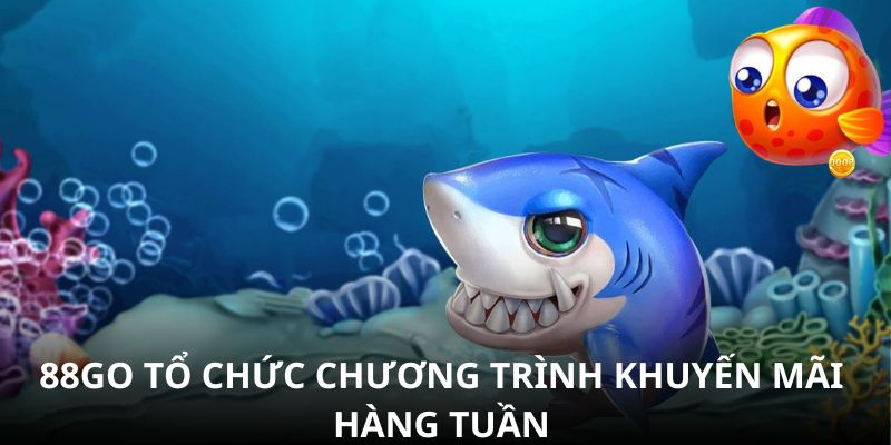 88GO tổ chức chương trình khuyến mãi hàng tuần 88GO tổ chức chương trình khuyến mãi hàng tuần