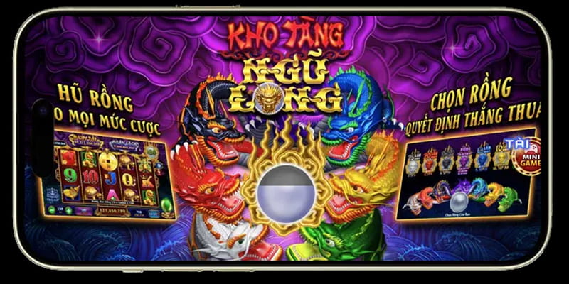Ảnh minh hoạ: Kho tàng ngũ long là nơi chứa một kho báu giá trị lớn