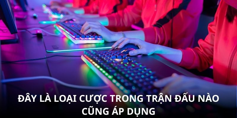 Đây là loại cược trong trận đấu nào cũng áp dụng Đây là loại cược trong trận đấu nào cũng áp dụng